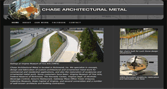 Desktop Screenshot of chasearchitecturalmetal.com