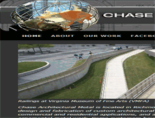 Tablet Screenshot of chasearchitecturalmetal.com